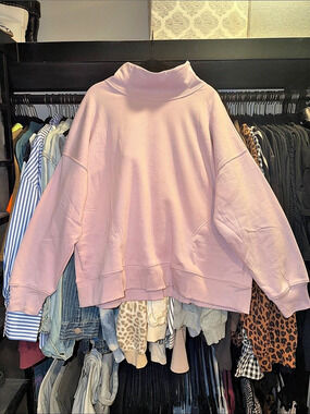 Pink Cowl Neck Sweater Like New